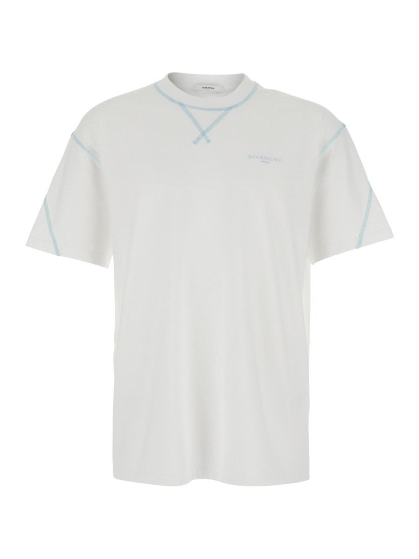 White Crew Neck T-Shirt 1