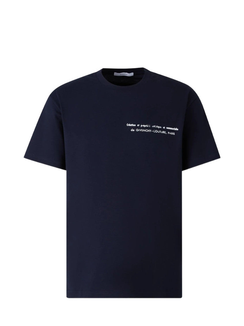 Navy Crew Neck T-Shirt 1