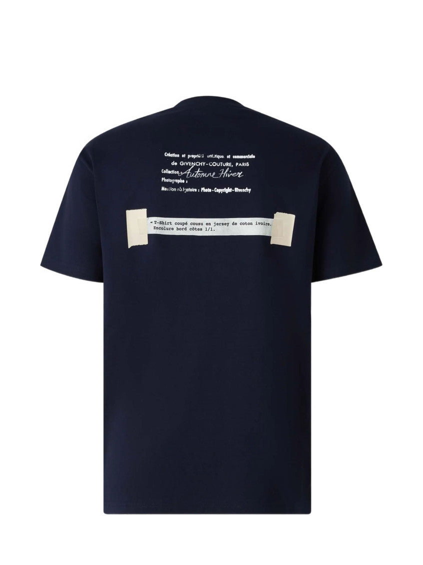 Navy Crew Neck T-Shirt 2