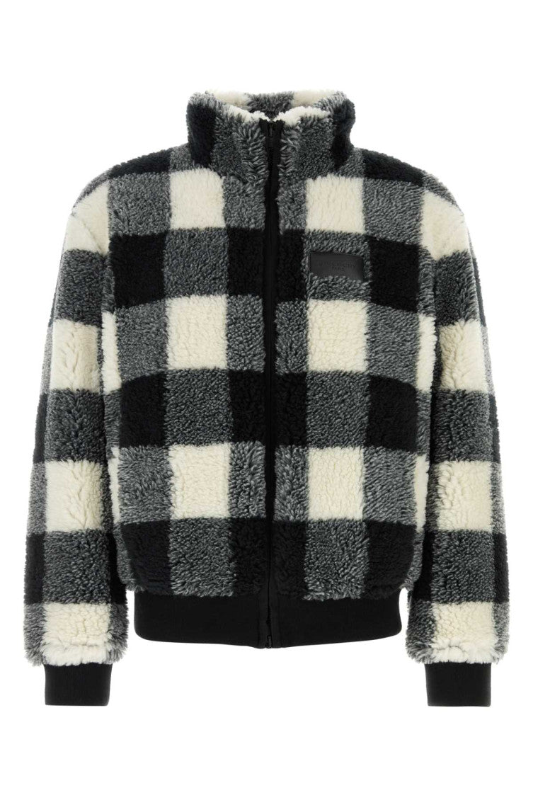 Multicolor Check Teddy Jacket 1