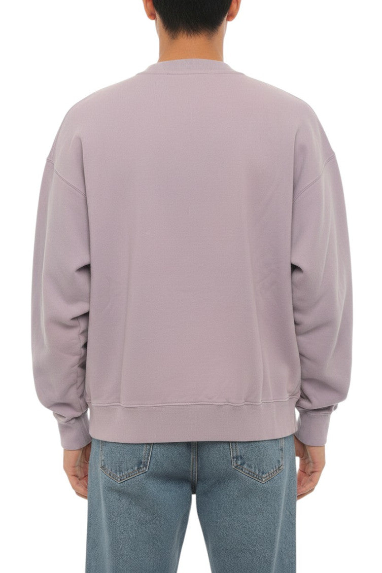 Light Purple Crew Neck Sweatshirt 2