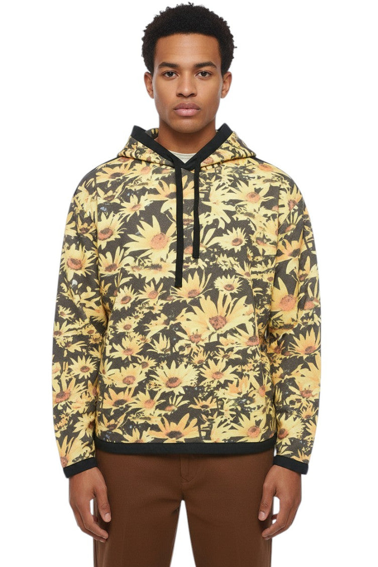 Multicolor Floral Print Hoodie 1