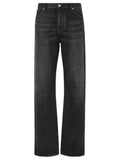 Black Mid Rise Jeans 1