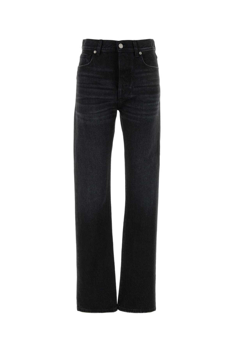 Black Mid Rise Jeans 1