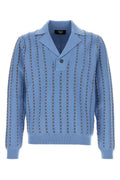 Light Blue Stripes Sweater 1
