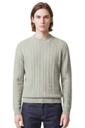 Sage Green Knitted Sweater 1