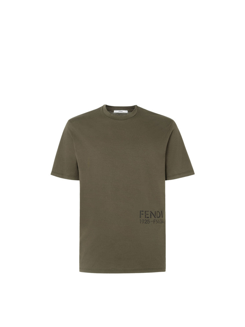 Green Crew Neck T-Shirt 1