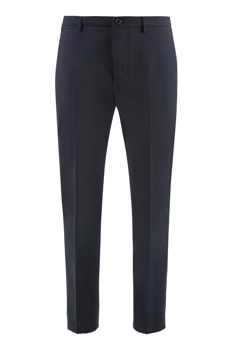 Navy Blue Tapered Pants 1