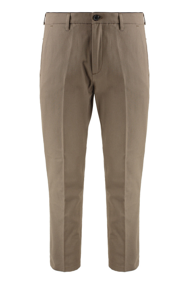 Taupe Tailored Chino Pants 1