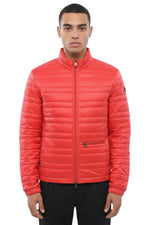 Red Quilted Regular Jacket 1