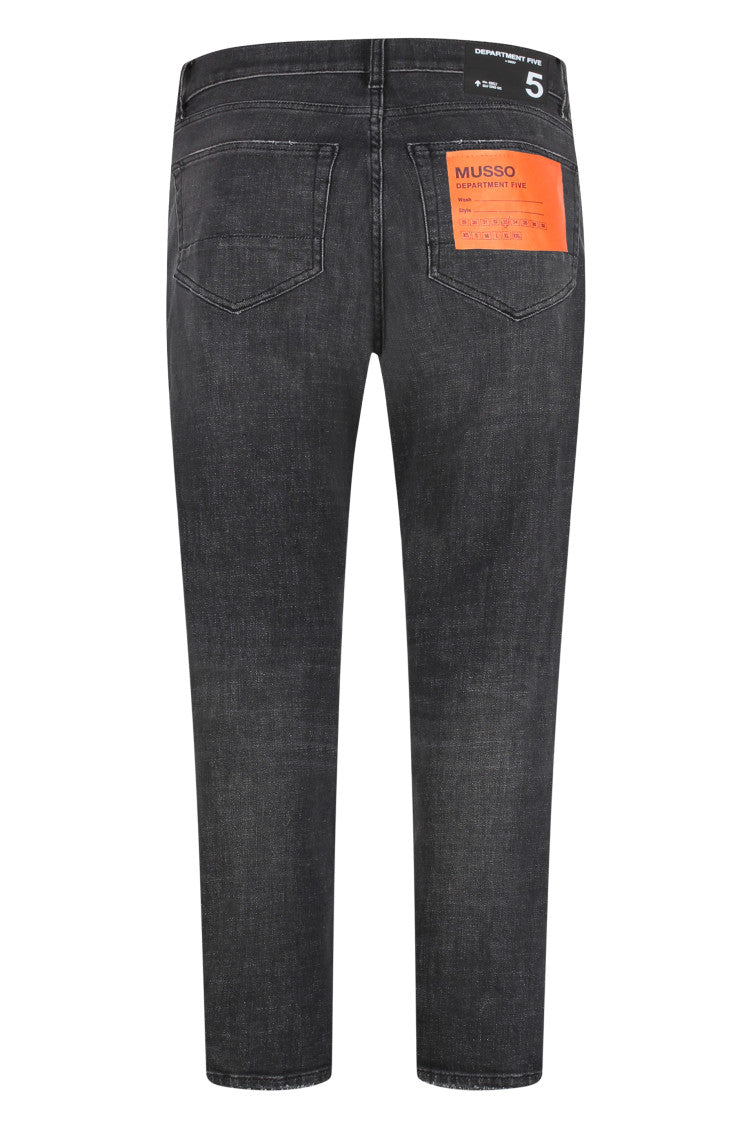 Black Mid Rise Jeans 2