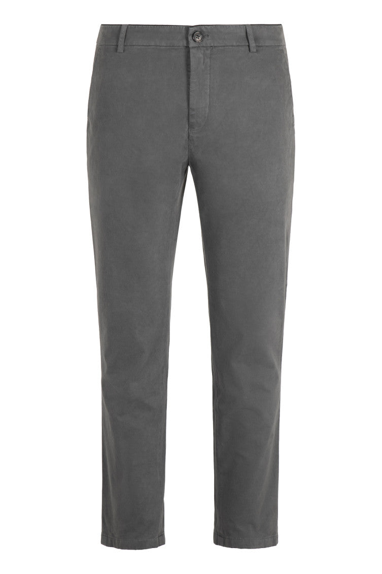 Grey Tailored Chino Pants 1