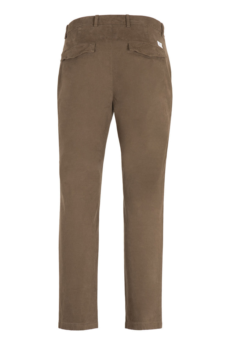 Brown Tailored Chino Pants 2