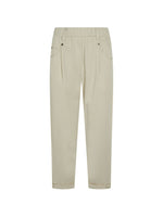 Beige Relaxed Elasticated Pants 1