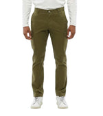 Green Slim Cargo Pants 1