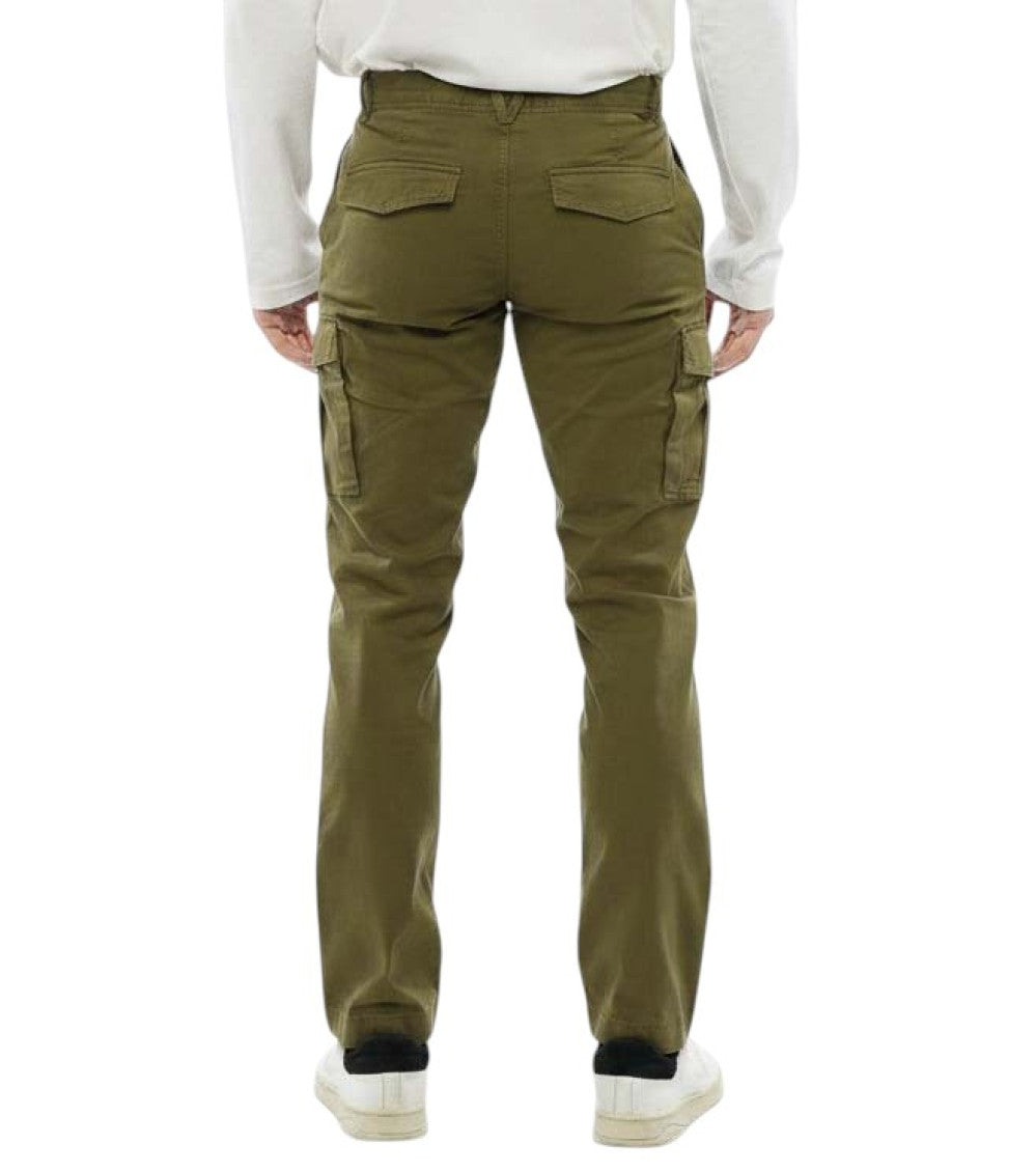 Green Slim Cargo Pants 2