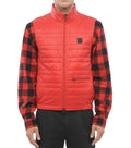Red Logo Sleeveless Jacket 1
