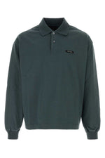 Green Shirt Collar Polo 1