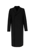 Black Long Trench Coat 1