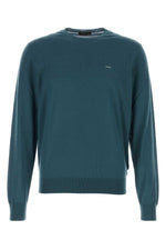 Teal Crew Neck Sweater 1