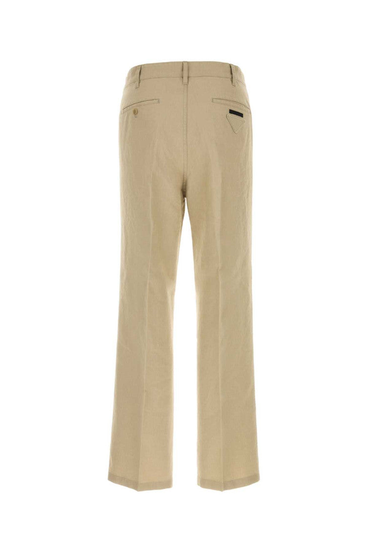 Light Beige Straight Pants 2