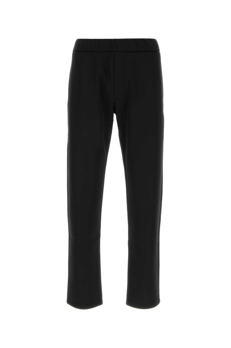 Black Flat Front Pant 1
