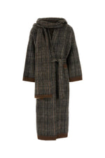 Multicolor Knitted Shawl Neck Cardigan 1