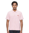 Pink Logo Collar Polo 1