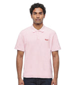 Pink Logo Collar Polo 1