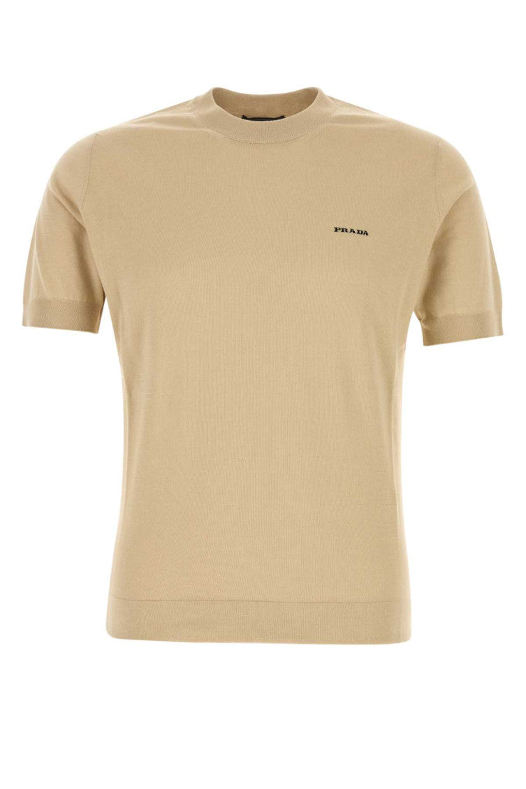 Beige Crew Neck Sweater 1