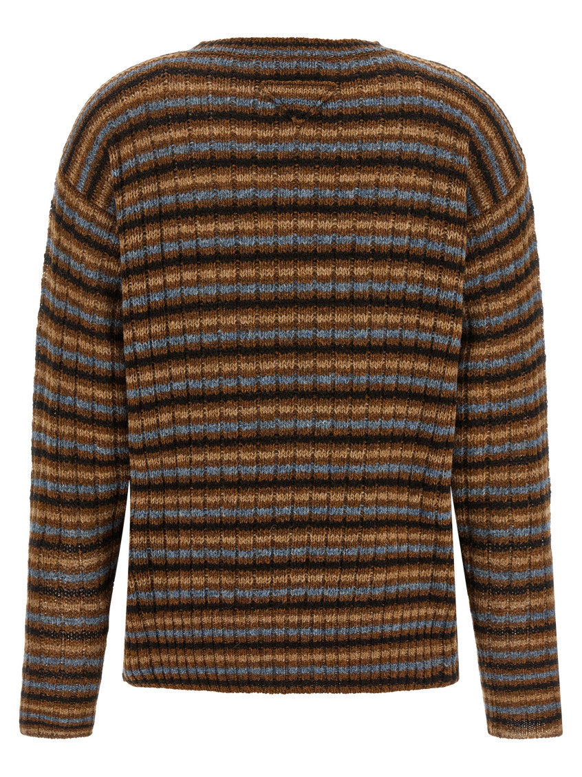 Brown Crew Neck Sweater 2