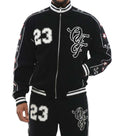 Black Logo Bomber Jacket 1