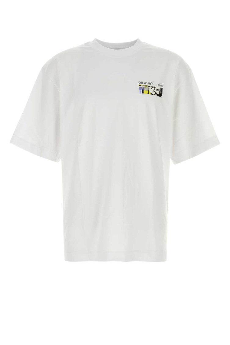 White Crew Neck T-Shirt 1