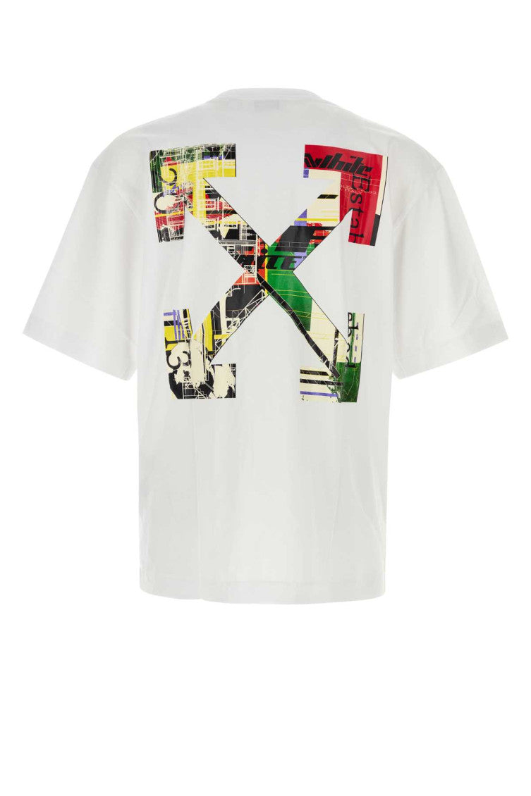 White Crew Neck T-Shirt 2