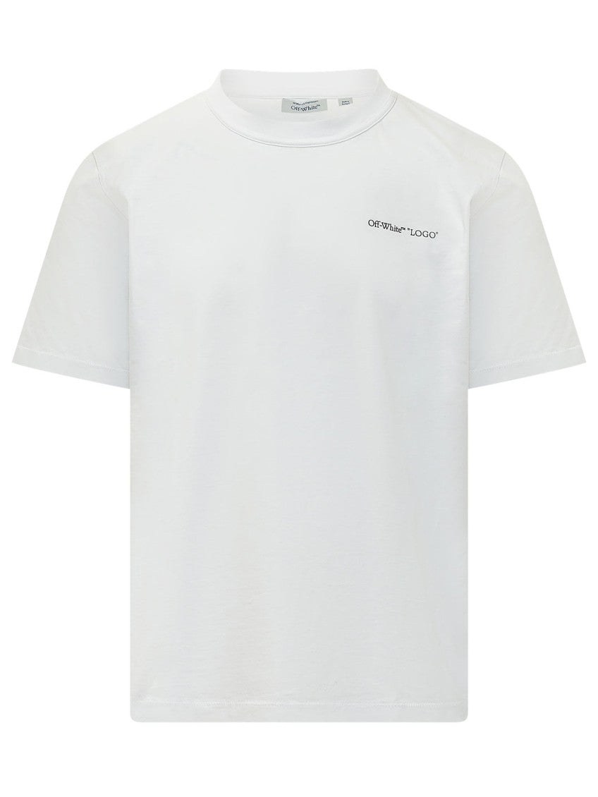 White Logo Regular T-Shirt 1
