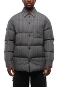 Dark Grey Shirt Collar Jacket 1