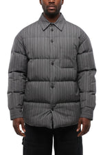 Dark Grey Shirt Collar Jacket 1