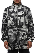 Black X-Ray Print Jacket 1