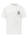 White Graphic Logo T-Shirt 1