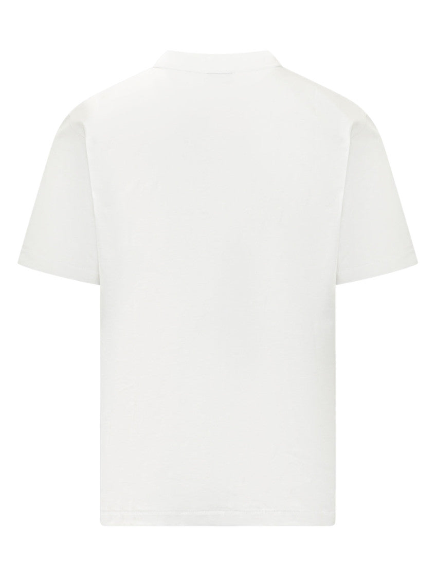 White Graphic Logo T-Shirt 2