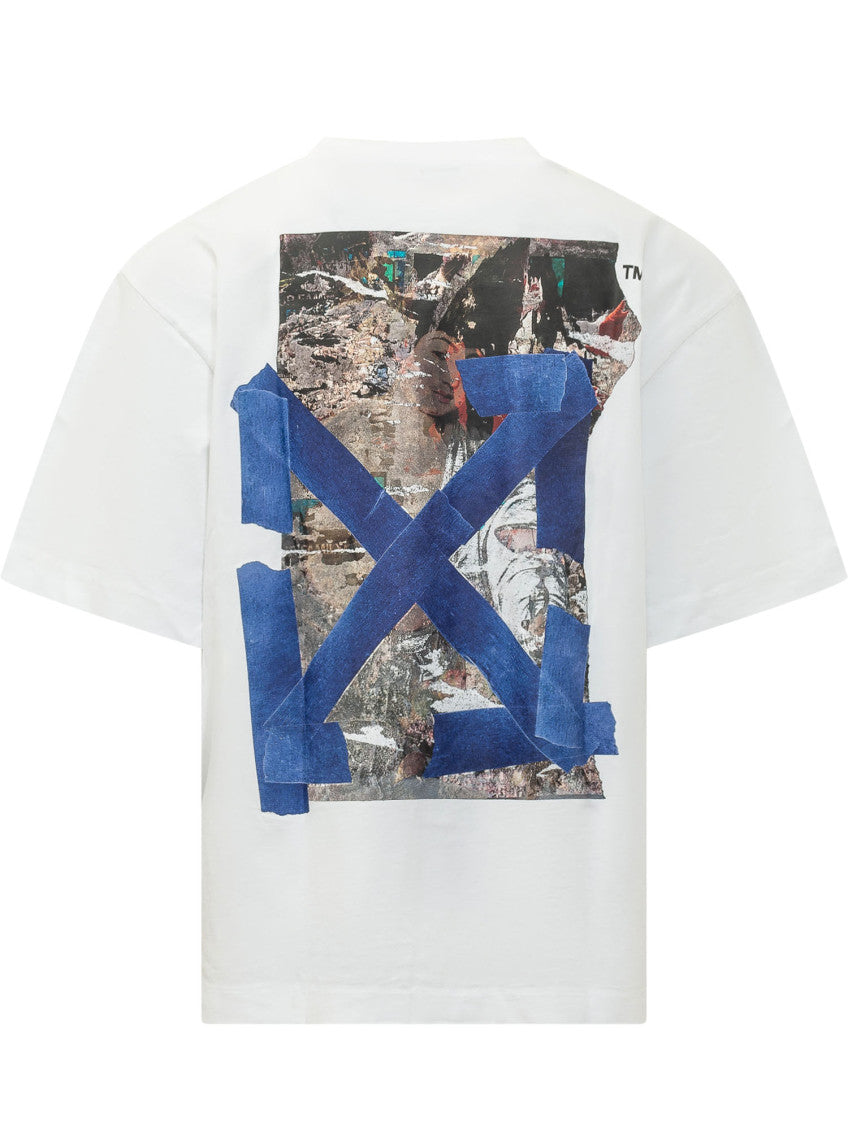 White Logo Relaxed T-Shirt 2
