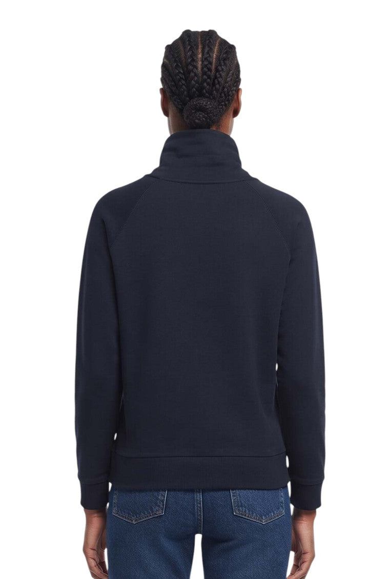 Blue Solid Turtle Neck Sweater 2