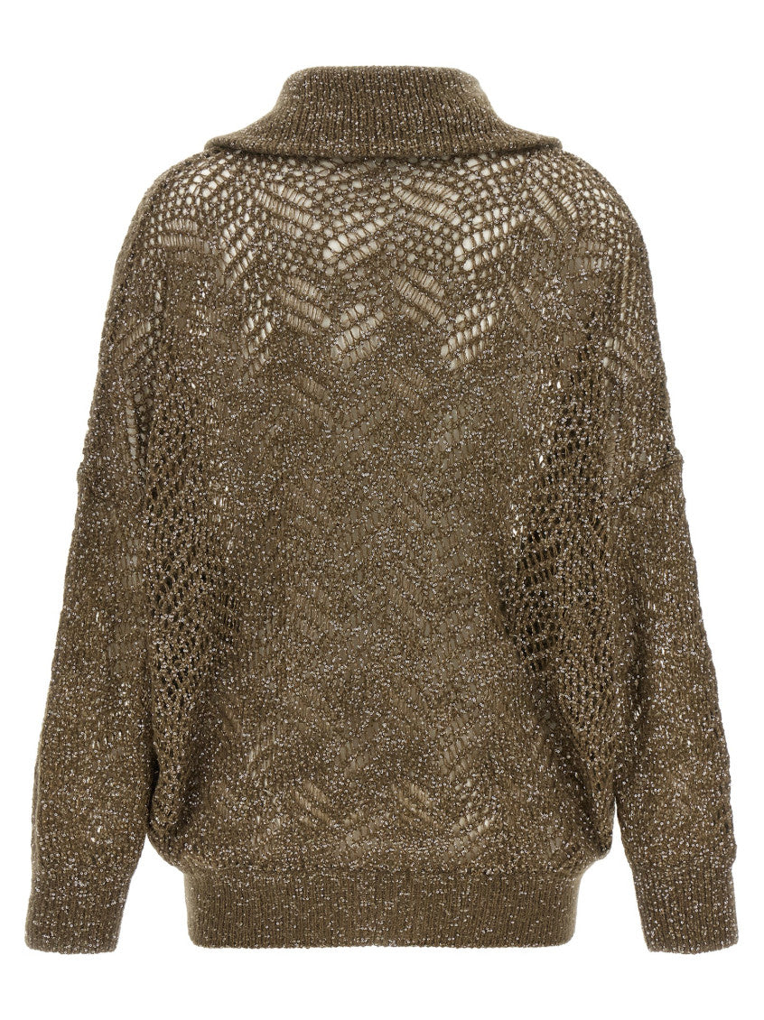 Brown Knitted Sweater 2