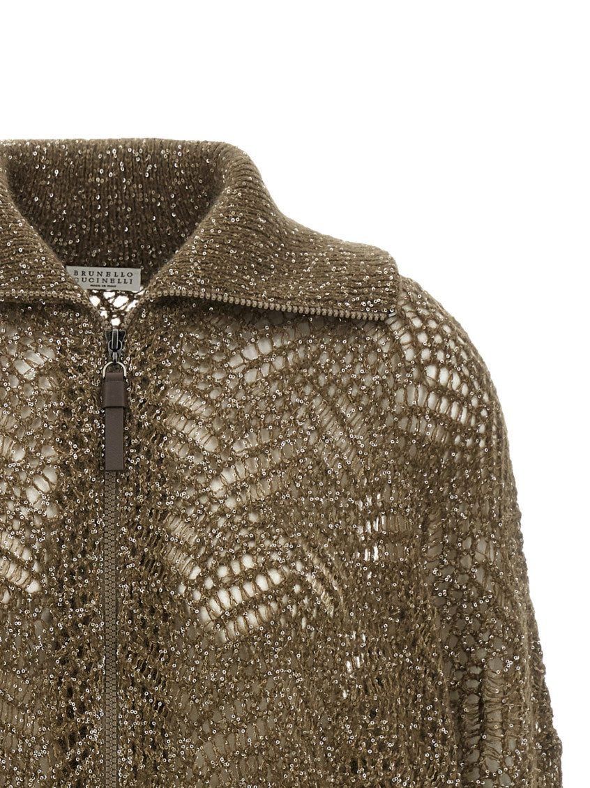 Brown Knitted Sweater 3