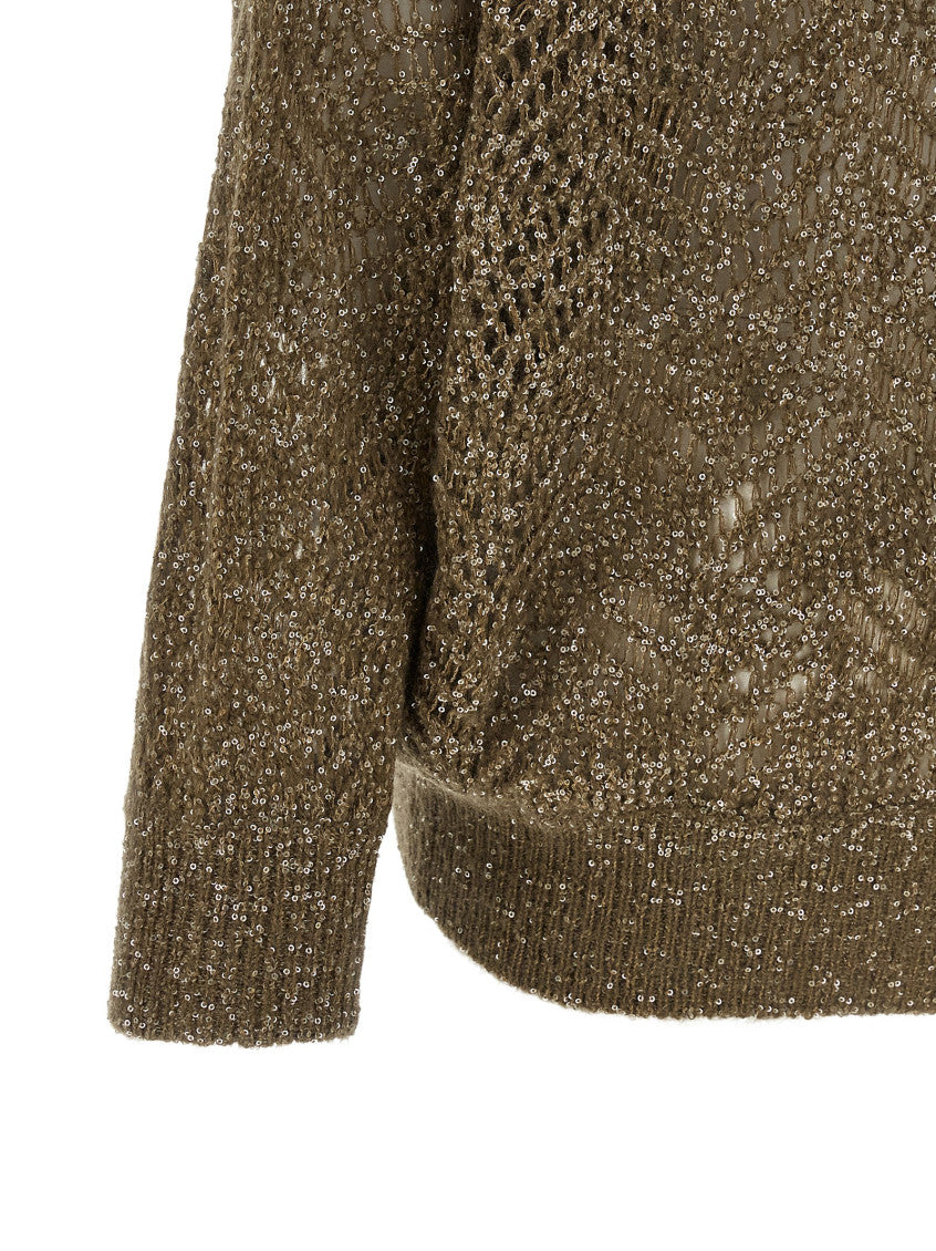 Brown Knitted Sweater 4
