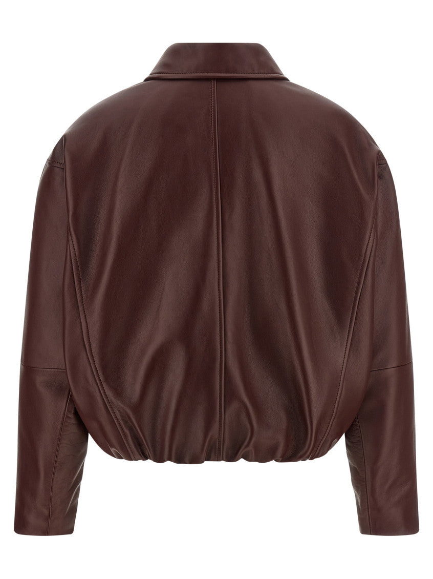 Brown Shirt Collar Jacket 2