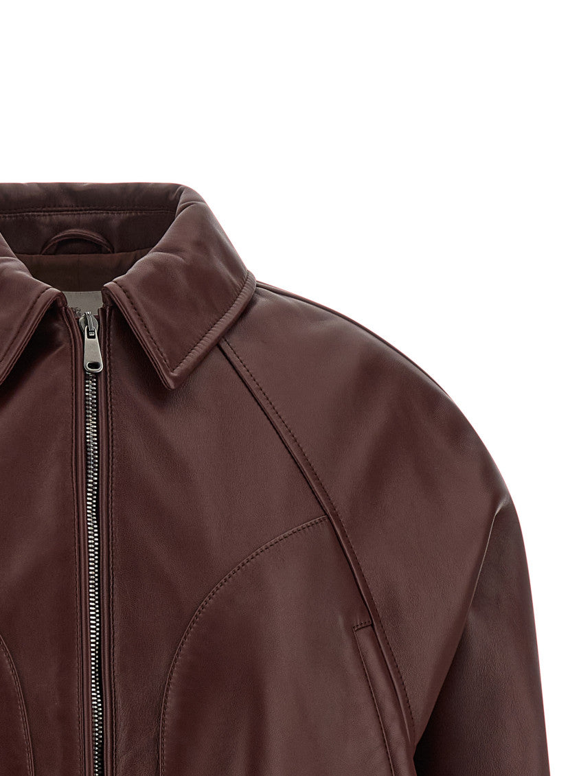 Brown Shirt Collar Jacket 3