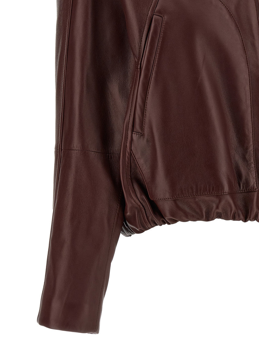 Brown Shirt Collar Jacket 4