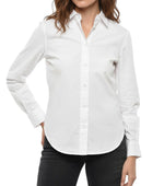 White Slim Solid Shirt 1