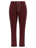 Maroon Regular Joggers Pants 1